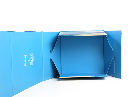 Custom Design Foldable Shipping Boxes Magnetic Closed Cardboard Luxury For Food