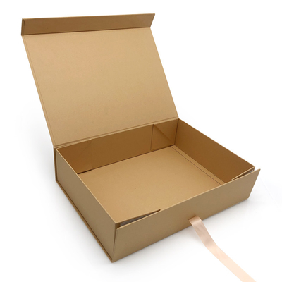 Brown Foldable Packaging Box Small Cutomized For Face Cream