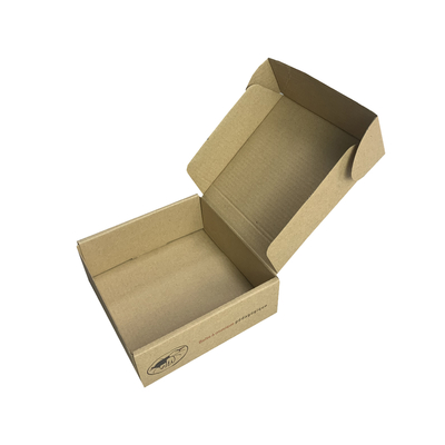 Customs Corrugated Kraft Paper Box ,  Folding T Shirt Packaging Box