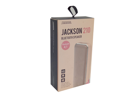ประเทศจีน กล่องบรรจุภัณฑ์ลำโพง Bluetooth กระดาษบรรจุภัณฑ์ที่เป็นมิตรกับสิ่งแวดล้อมพร้อมตัวแทรก โรงงาน