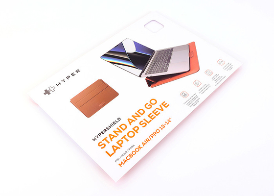 ประเทศจีน กล่องบรรจุภัณฑ์แบบพับได้ ซองใส่ Laptop 0.46mm โรงงาน