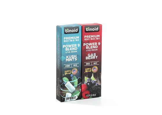 ประเทศจีน โลโก้ส่วนบุคคล Cannabis Box Packaging Carton Mini Vape CMYK Printing 30ml โรงงาน