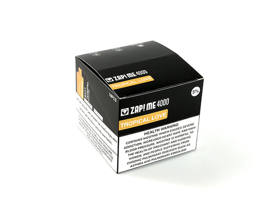 ประเทศจีน กล่องบรรจุภัณฑ์แบบพับได้ Mattle Lamaniation Paper Card Box 0.35mm โรงงาน