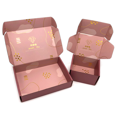 ประเทศจีน กระดาษคราฟท์ Mailer กล่องกระดาษลูกฟูกบรรจุภัณฑ์สีสำหรับชุด โรงงาน